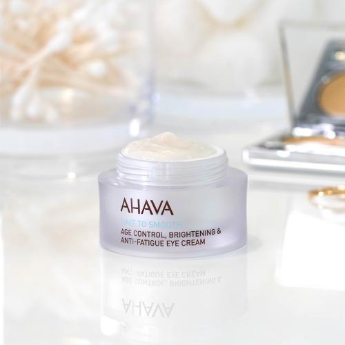 Produktbild Ahava Time to Smooth (Augenpflege Crème, 15 ml, Tag + Nacht)
