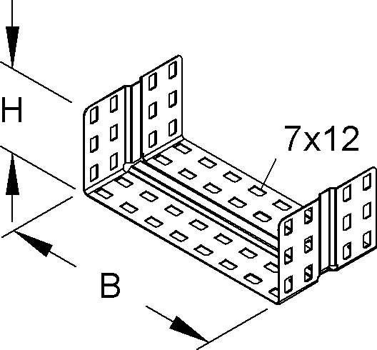 Productafbeelding Niedax Aansluiting (Kabelopening, 98 mm)