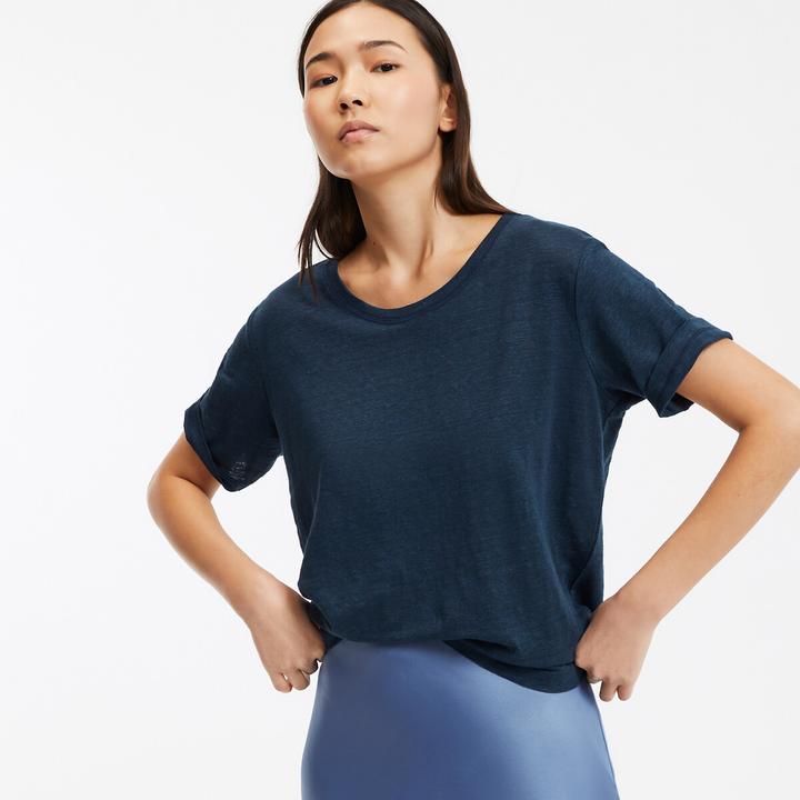Actual product image La Redoute Collections T-Shirt mit rundem Ausschnitt (M)