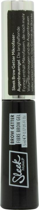 Actual product image Sleek MakeUP BROW Getter Fibre Brow Gel Ash Brown 5ml (Ash Brown)