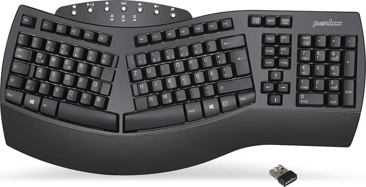 Actual product image Perixx PERIBOARD 612BDE Bluetooth® keyboard (DE, Wireless)