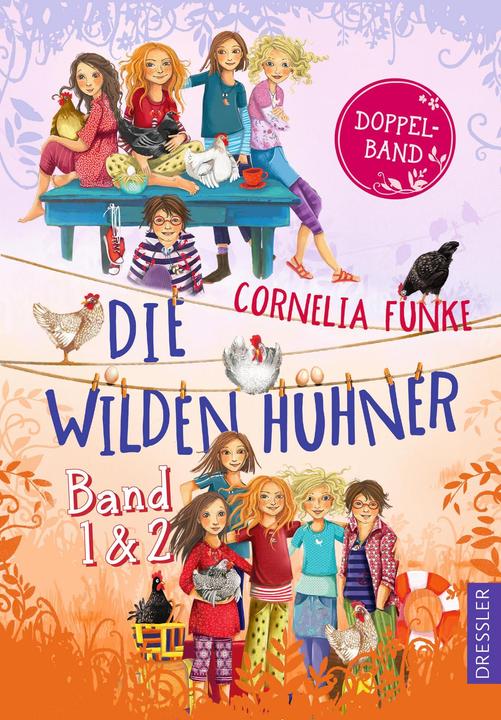 Die Wilden Hühner. Doppelband, Band 1 und 2 (Tedesco, Prechtel fiorentino, Imbuto Cornelia, 2023)