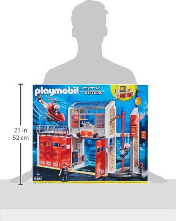 Productafbeelding Playmobil Grote brandweerkazerne (9462, Playmobil Stad Actie)
