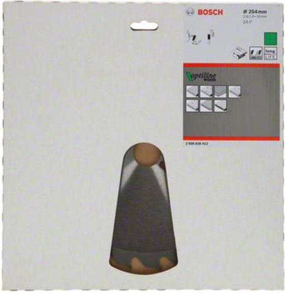 Produktbild Bosch Professional Zubehör PRO Wood Kreissägeblatt, 254 x 2,8 x 30 mm
