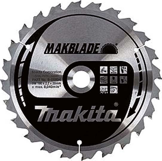 Productafbeelding Makita MAKBLADE zaagblad 260x30x80Z