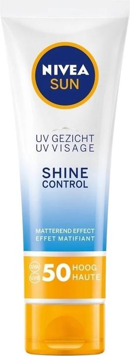 Actual product image NIVEA Sun Uv Face Shine Control Spf50 - High Protection Facial Sunscreen (SPF 50)