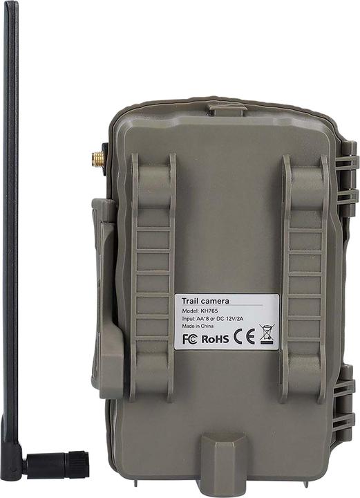 Produktbild Nedis Wildcamera - 1080p@30fps - 30.0 MPixel - 2 MPixel CMOS - IP66 - Zwart No-Glow IR - Nachtzicht - Kijk