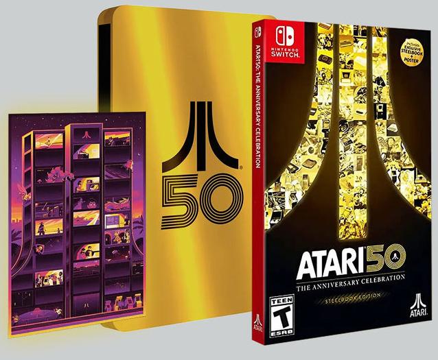 Produktbild Atari 50: The Anniversary Celebration (Expanded Steelbook Edition) (Switch, Switch Lite, Switch OLED, EN)