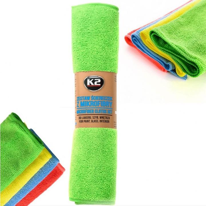Actual product image K2 Microfibre set of 4 pieces 30x35cm 200gsm