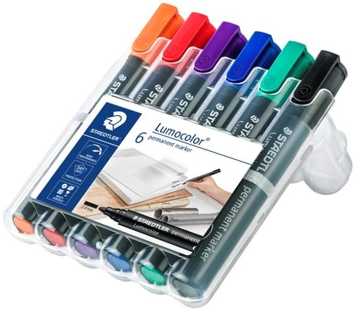Actual product image Staedtler 352 Marker Lumocolor perm 6St (6x)