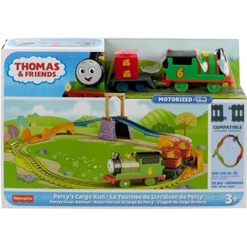 Fisher-Price Zestaw z lokomotywą z napędem tomek i przyjaciele, piotruś