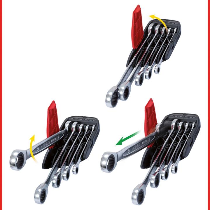 Actual product image KS Tools Ratchet combination spanner set (19 mm)