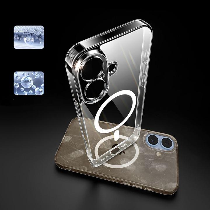 Actual product image Ugreen Classy Clear Magnetic iPhone 16 Case - Transparent (Apple iPhone 16)