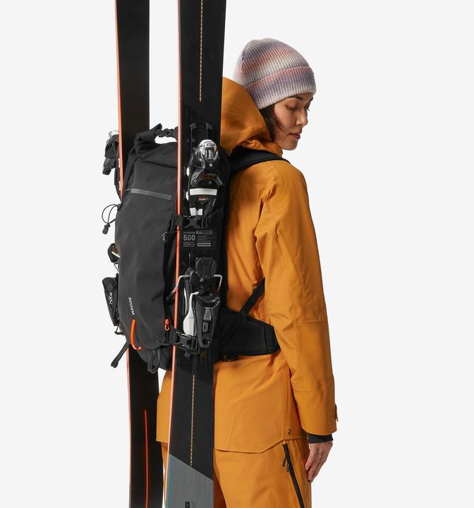 Produktbild Wedze Roll Top Strong Freeride 30 L Ski/Snowboard Backpack - Black (30 l)