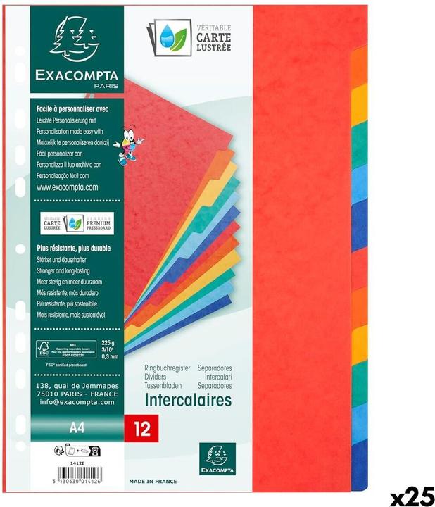 Multicolore, Trié