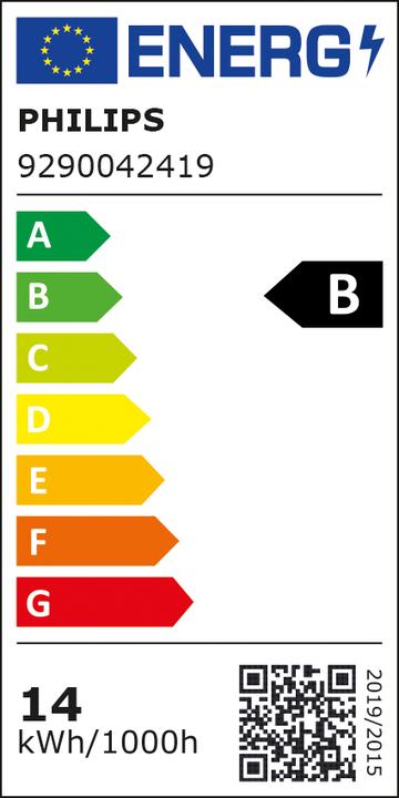 Etichetta energetica Philips LED-Röhrenlampe G13 T8 13,5W 4000K ws AC 2500lm B mattiert 160° Ø28x1200mm (G13, 2500 lm, 1 x)