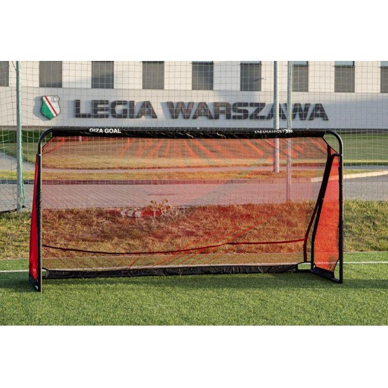 Yakimasport Siatka do bramki GIZA ŻAK 3m x 1,55m | 300cm x 155cm- różne kolory Czerwony (59447691)