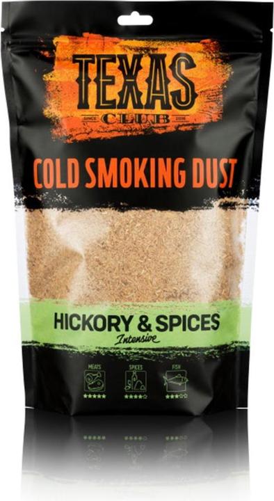 Texas Hickory & Gewürze Kalträucherstaub 0,5kg