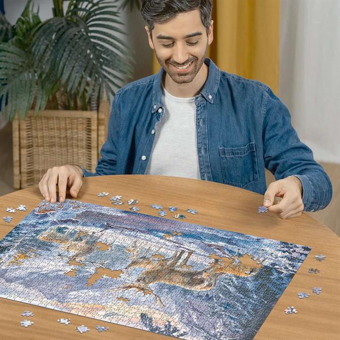 Immagine prodotto Ravensburger Rehe und Hirsche im Winter (1000 pezzi)