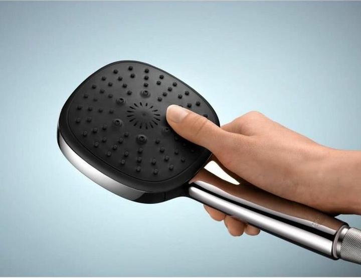 Actual product image Grohe Vitalio Comfort 110 QuickFix hand shower, intelligent spray diverter, 2 spray types, chrome (2 Beam types, 13.50 l/min)