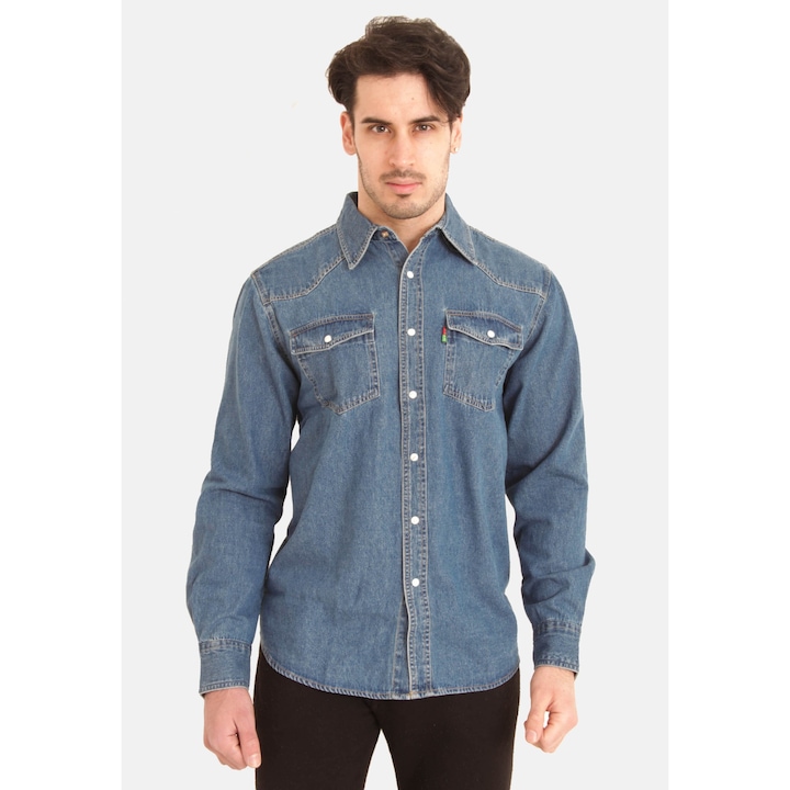 Immagine prodotto DUKE Camicia Western Denim (S)
