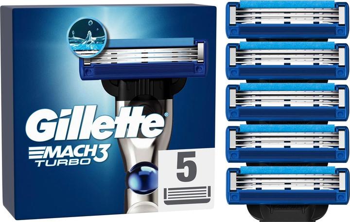 Gillette Mach3 Turbo (5 x)