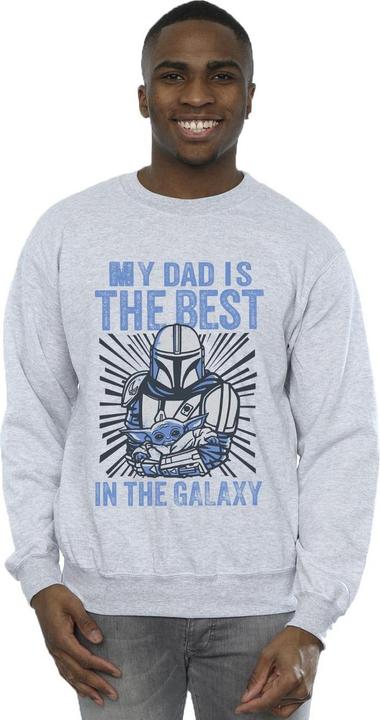 Image du produit Star Wars - Sweat MANDALORIAN BEST DAD - Homme (S)