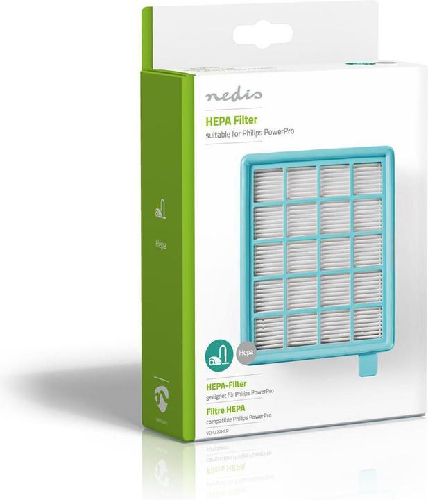 Produktbild Nedis HEPA Filter Set | Ersatz für: Philips | HEPA Motor Filter & Micro Filter | H13