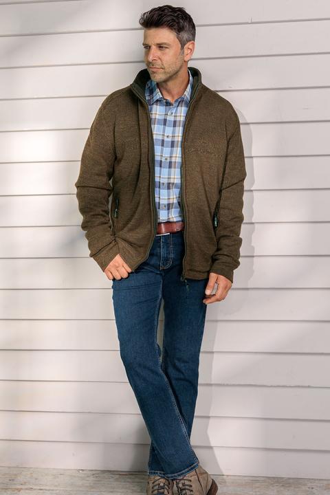 Produktbild Sealand Melange-Strickjacke (M)