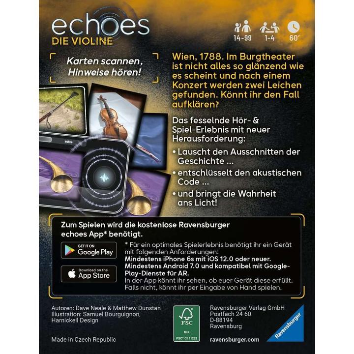 Produktbild Ravensburger echoes Die Violine (Deutsch, 1 - 4 Spieler)