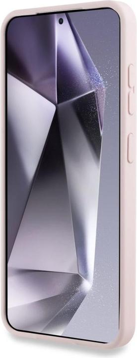 Actual product image Guess Silicone 4G Big Logo Case für S931B Samsung Galaxy S25 - pink (Samsung Galaxy S25)