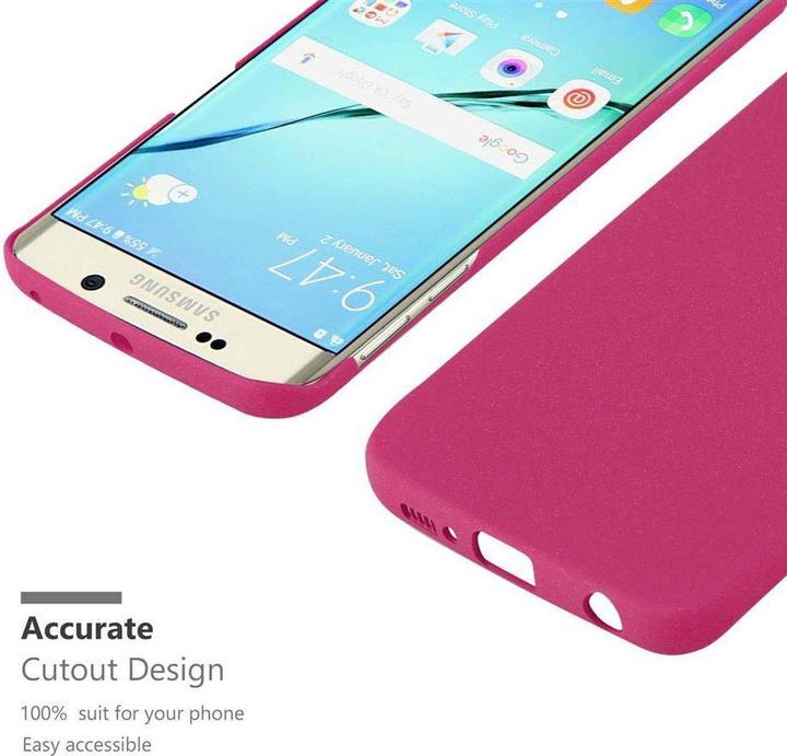 Actual product image Cadorabo Hard Cover Frosty Cover (Samsung Galaxy S6 Edge)