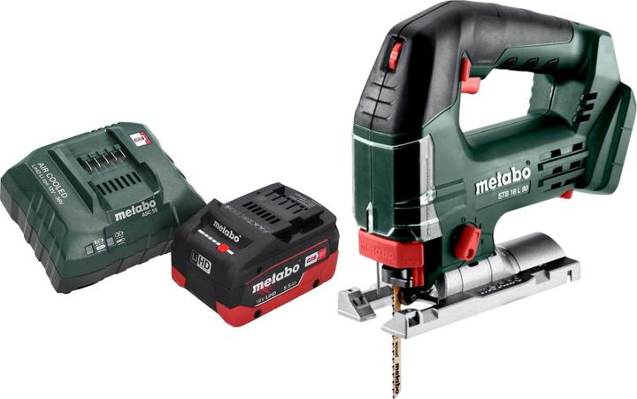 Produktbild Metabo STB 18 L 90 Akku Stichsäge 18 V 90 mm + 1x LiHD Akku 5,5 Ah + Ladegerät