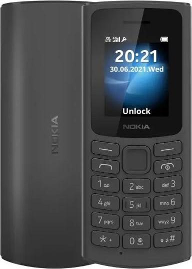 Actual product image HMD NOKIA 105 DS 4G TA-1691 CHARCOAL (1.80")