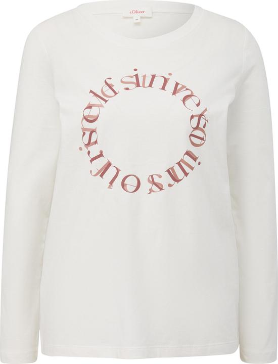 Produktbild s.Oliver T-Shirt Longsleeve mit Statement-Print (44)
