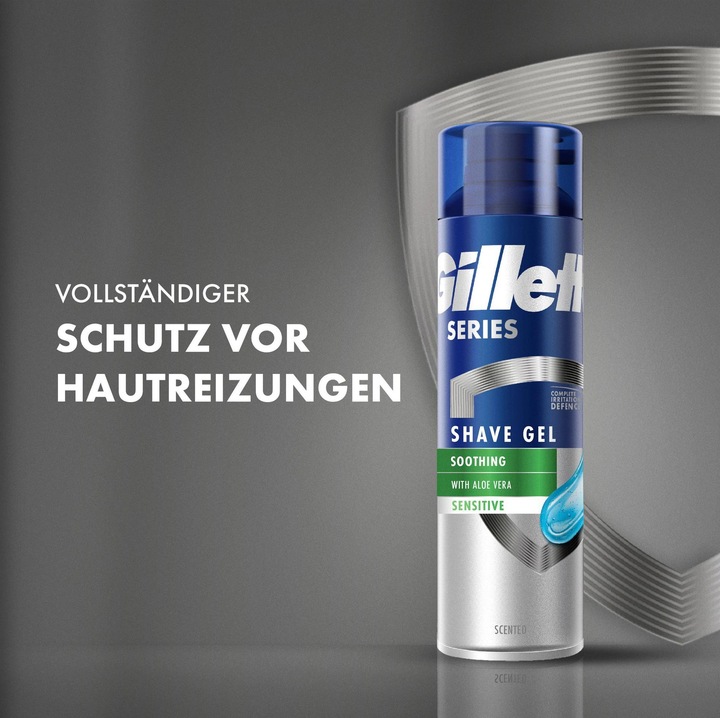 Produktbild Gillette Series Sensitive (200 ml, Rasiergel)