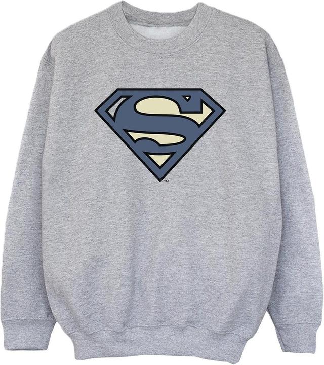 Produktbild Superman Indigo Blue Logo Sweatshirt Jungen (140, 146)