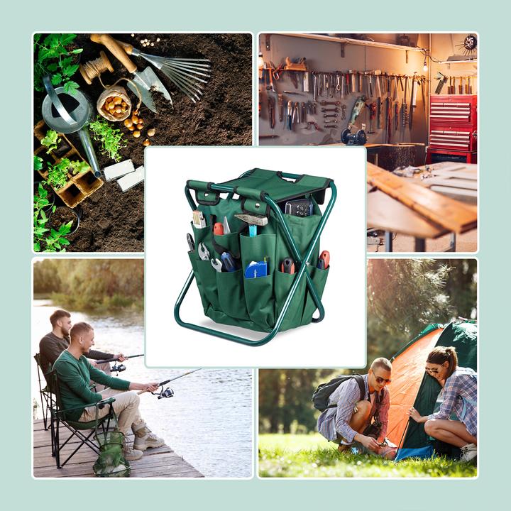 Productafbeelding Relaxdays Kruk voor tuingereedschap