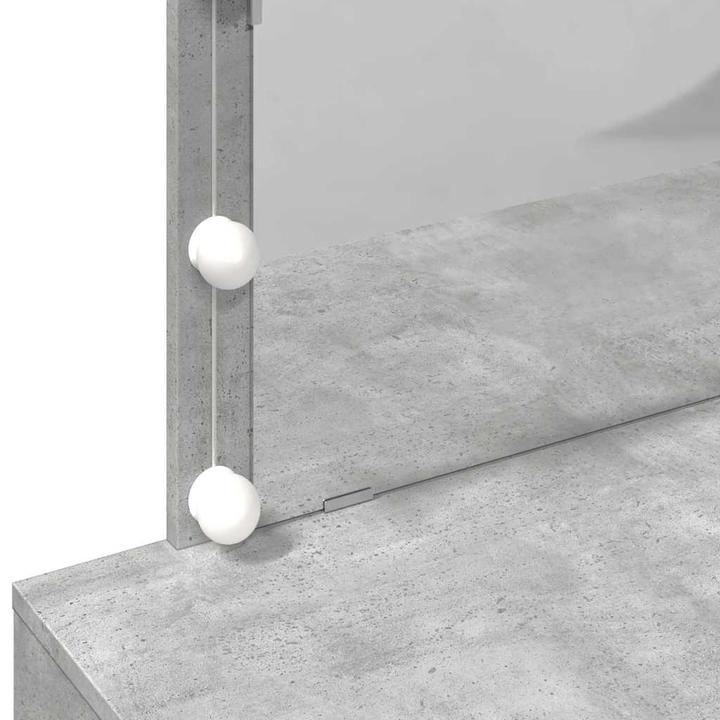 Image du produit VidaXL Coiffeuse avec éclairage LED (100 x 40 x 120 cm)