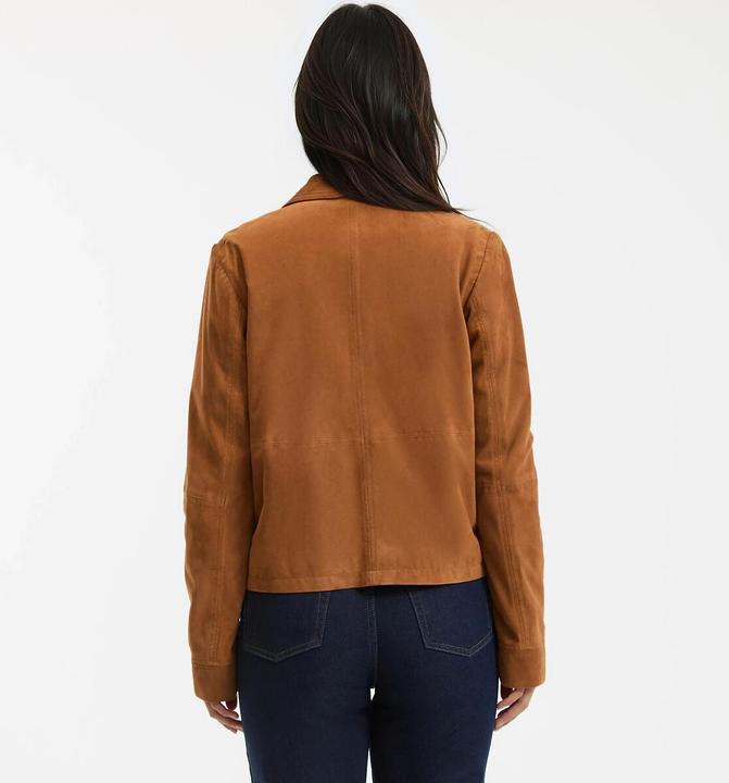 Produktbild La Redoute Collections Kurze Lederjacke