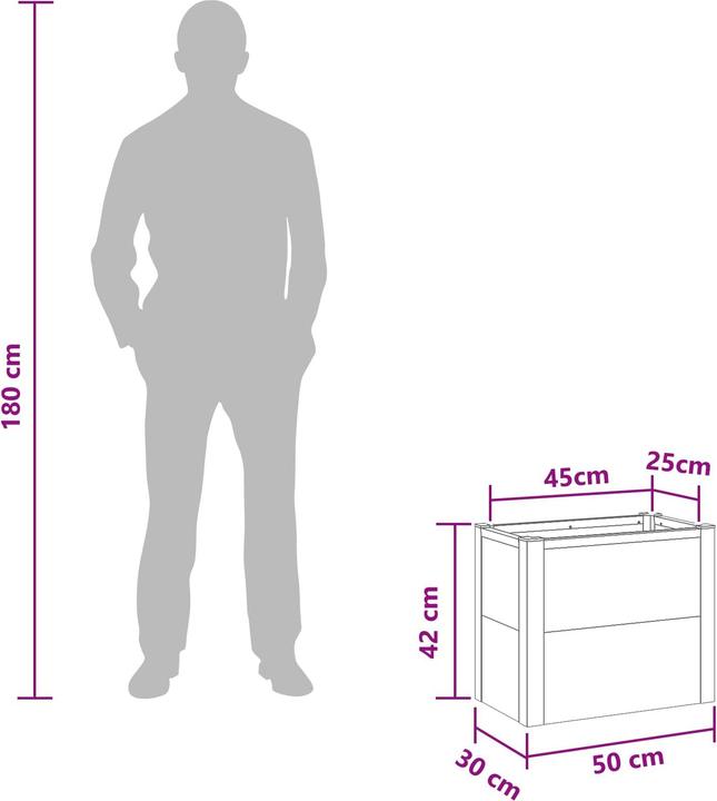 Image du produit vidaXL Hochbeet