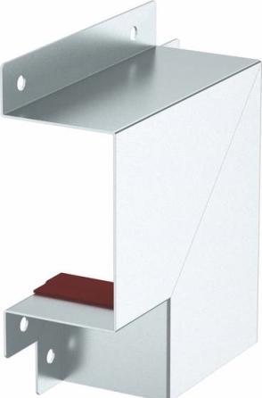 Produktbild OBO Bettermann OBO BSKM-FW 0711 Flachwinkel f. Wand- u. Deckenmontage 70x11 (20.90 cm)