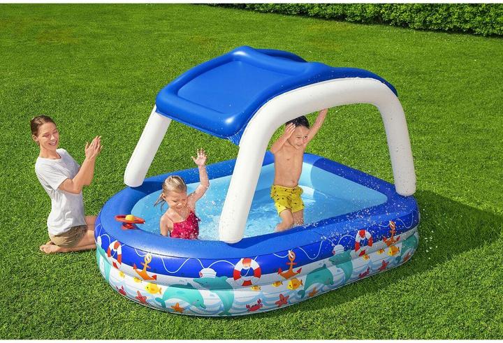 Produktbild Bestway Family Pool mit Sonnenschirm Sea Captain