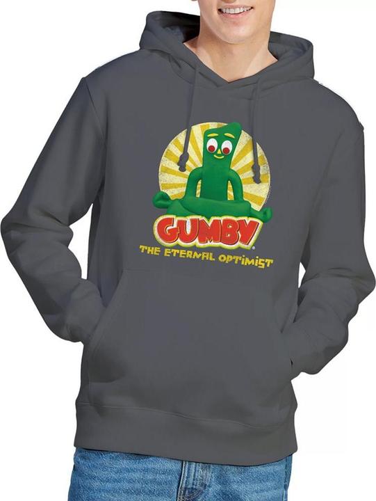 Produktbild Gumby The Eternal Optimist Kapuzenpullover meliert (L)