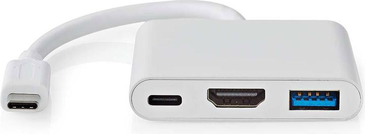 Produktbild Nedis USB Multi-Port-Adapter | USB 3.2 Gen 1 | USB-C™ Stecker | HDMI™ Ausgang / USB-A Buchse / USB-C (USB-C, 3 Ports)