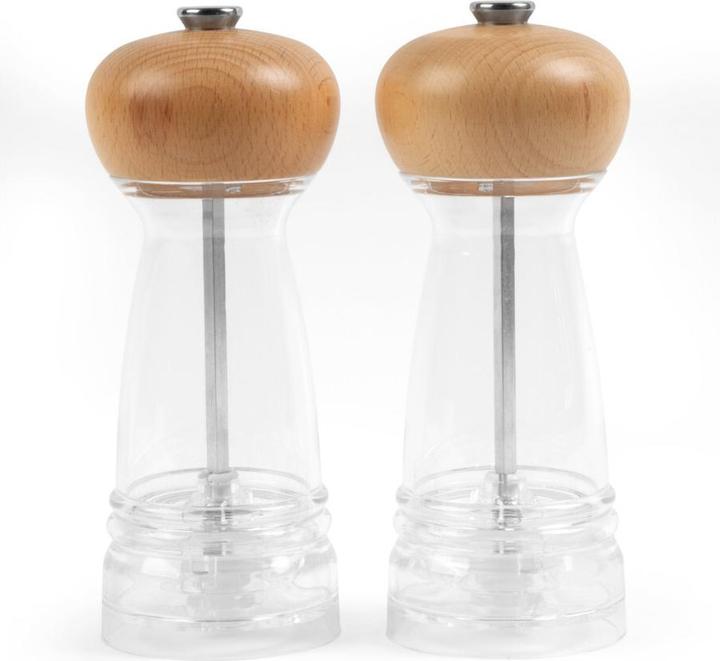 Salter BW12949BEU7 Harper Mill Set Beechwood (Pepper, Salt)