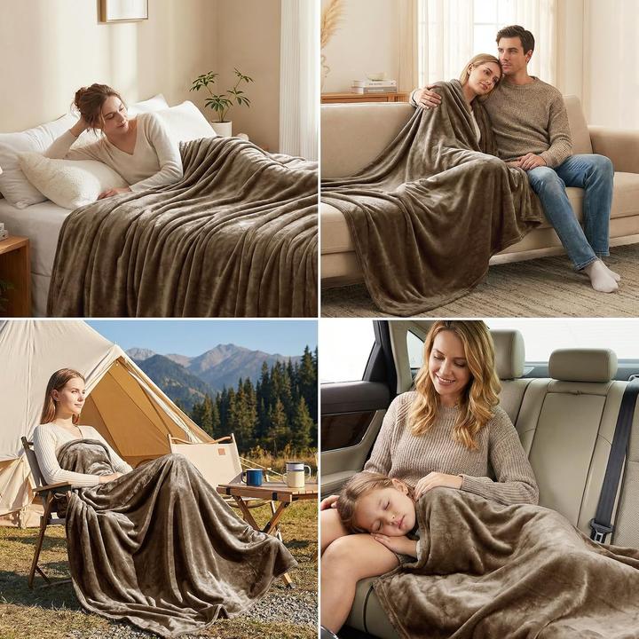 Produktbild Flauschige Sofa-Decke