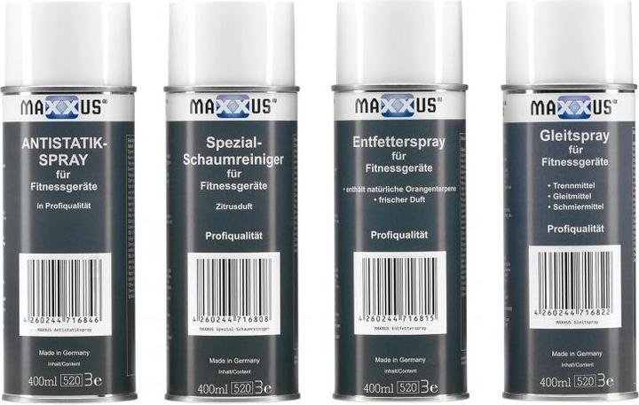 Produktbild Maxxus Pflegeset fuer Fitnessgeraete (One Size)