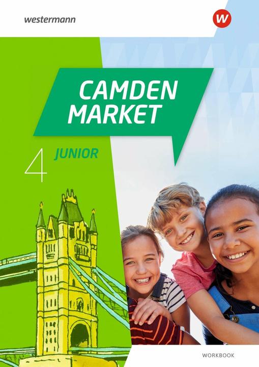 Actual product image Camden Market Junior 4. Workbook mit Audio-CDs (German, 2021)