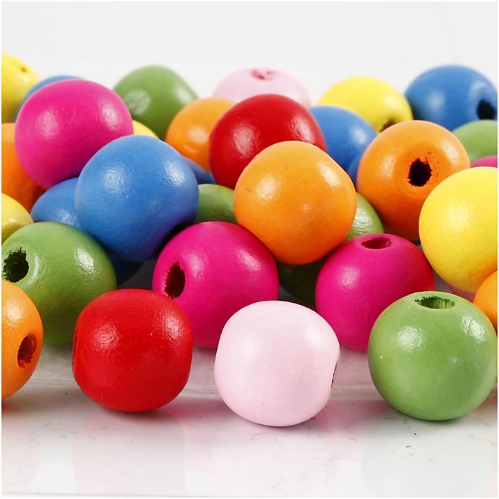 Actual product image Creativ Company Wooden Beads Mix